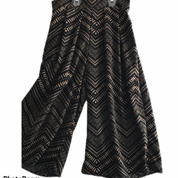 Painted Threads culottes black and brown size med - Picture 1 of 7